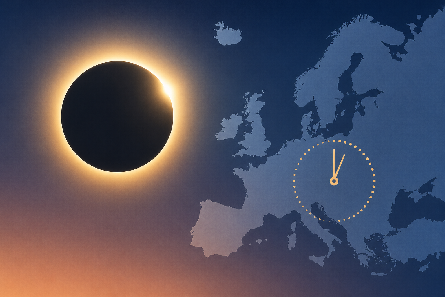 Solar Eclipse Live Updates: Europe Counts Down to Watch Its First Total Eclipse in Decades