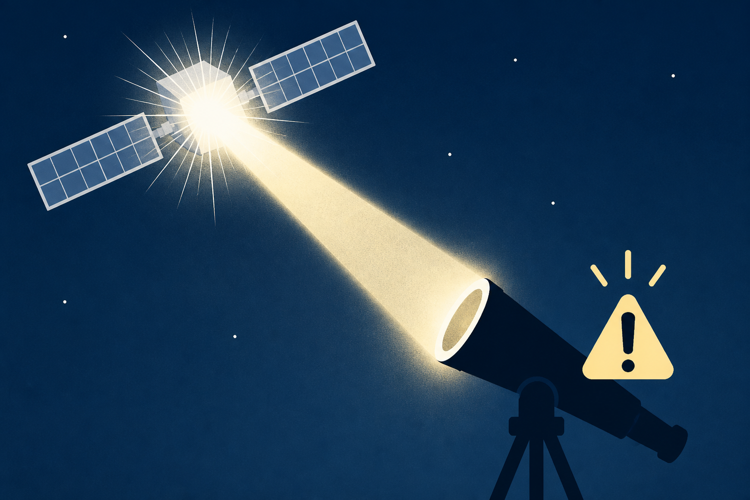 This Satellite Is So Bright It Could Fry Your Retinas Through a Telescope