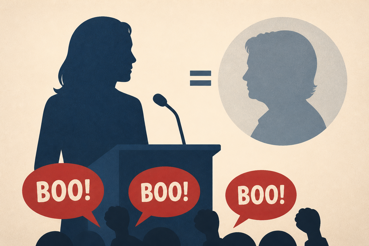 Abigail Spanberger booed in Galax and compared to Hillary Clinton
