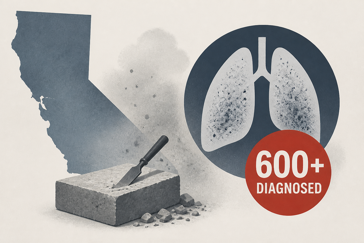 600-plus California stonecutters diagnosed with deadly silicosis