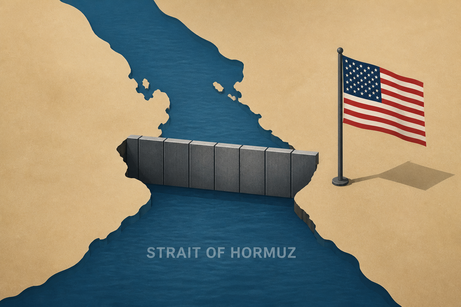 Trump hails 'wall of steel' blockade, says US will keep control of Strait of Hormuz