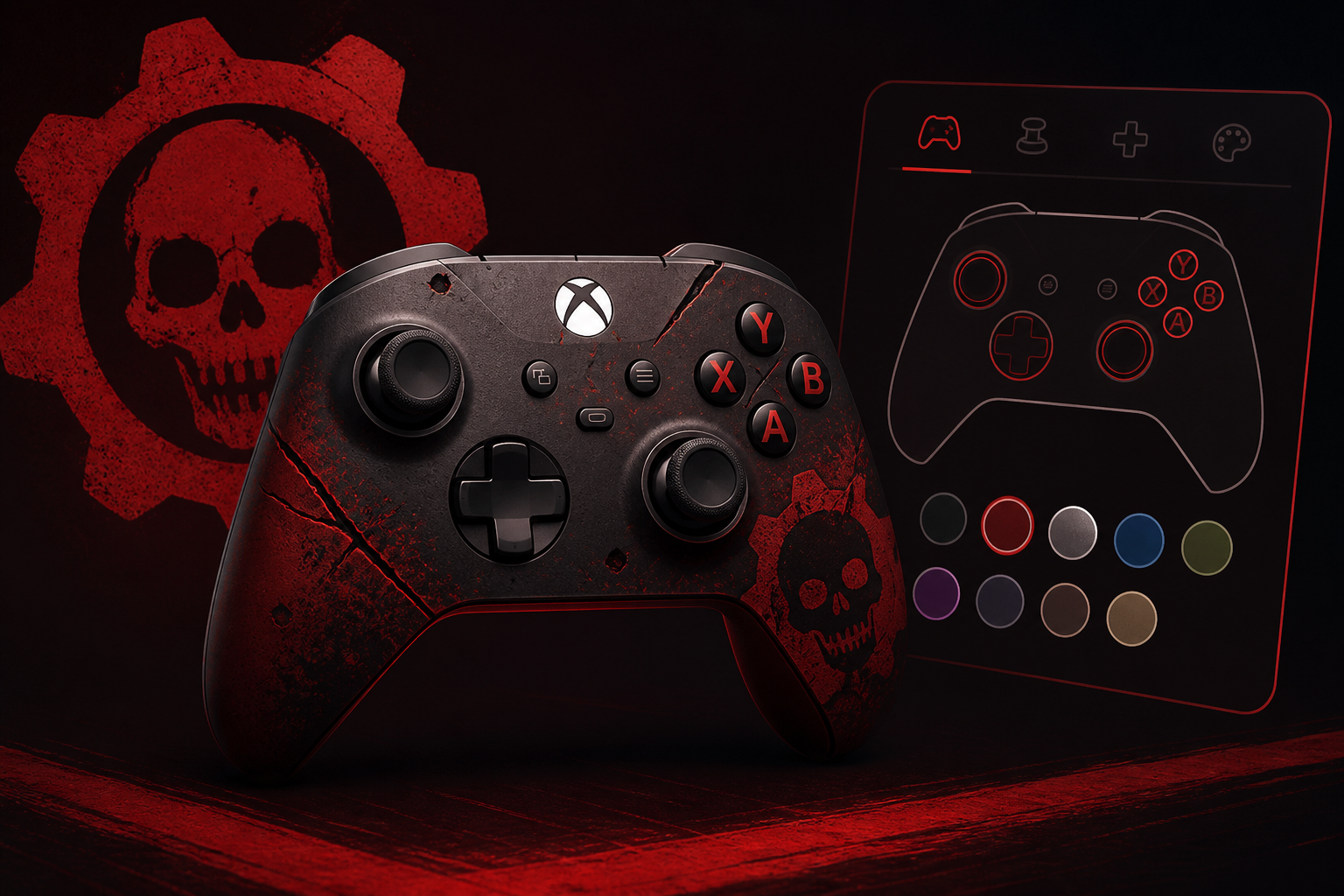 Xbox officially reveals its limited edition Gears of War E-Day controller, plus new Design Lab options