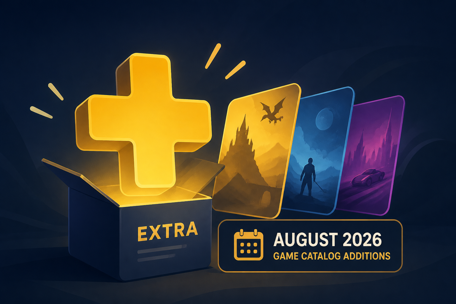 PS Plus Extra August 2026 game catalog additions announced
