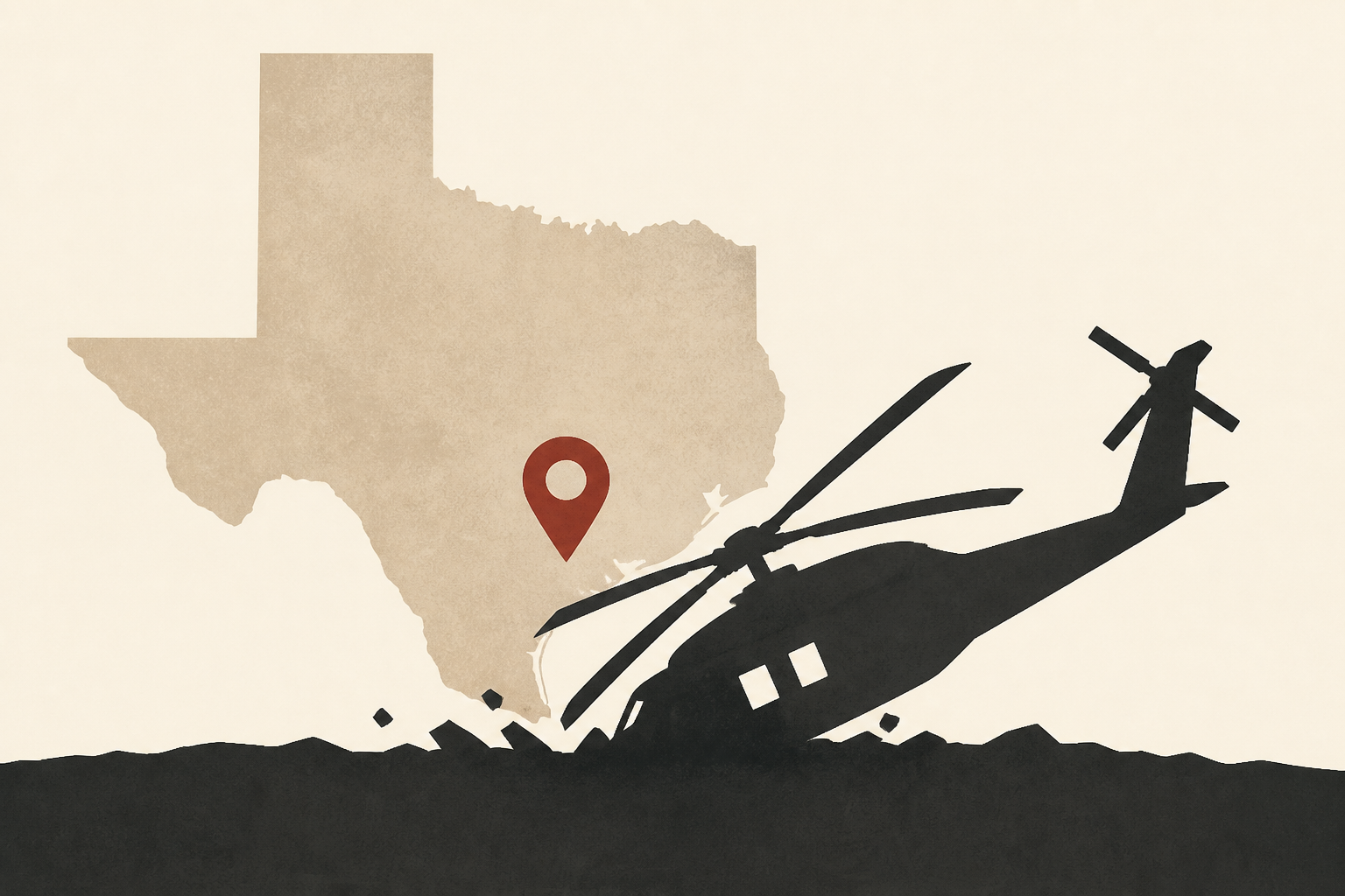 2 dead after military helicopter crashes in Central Texas