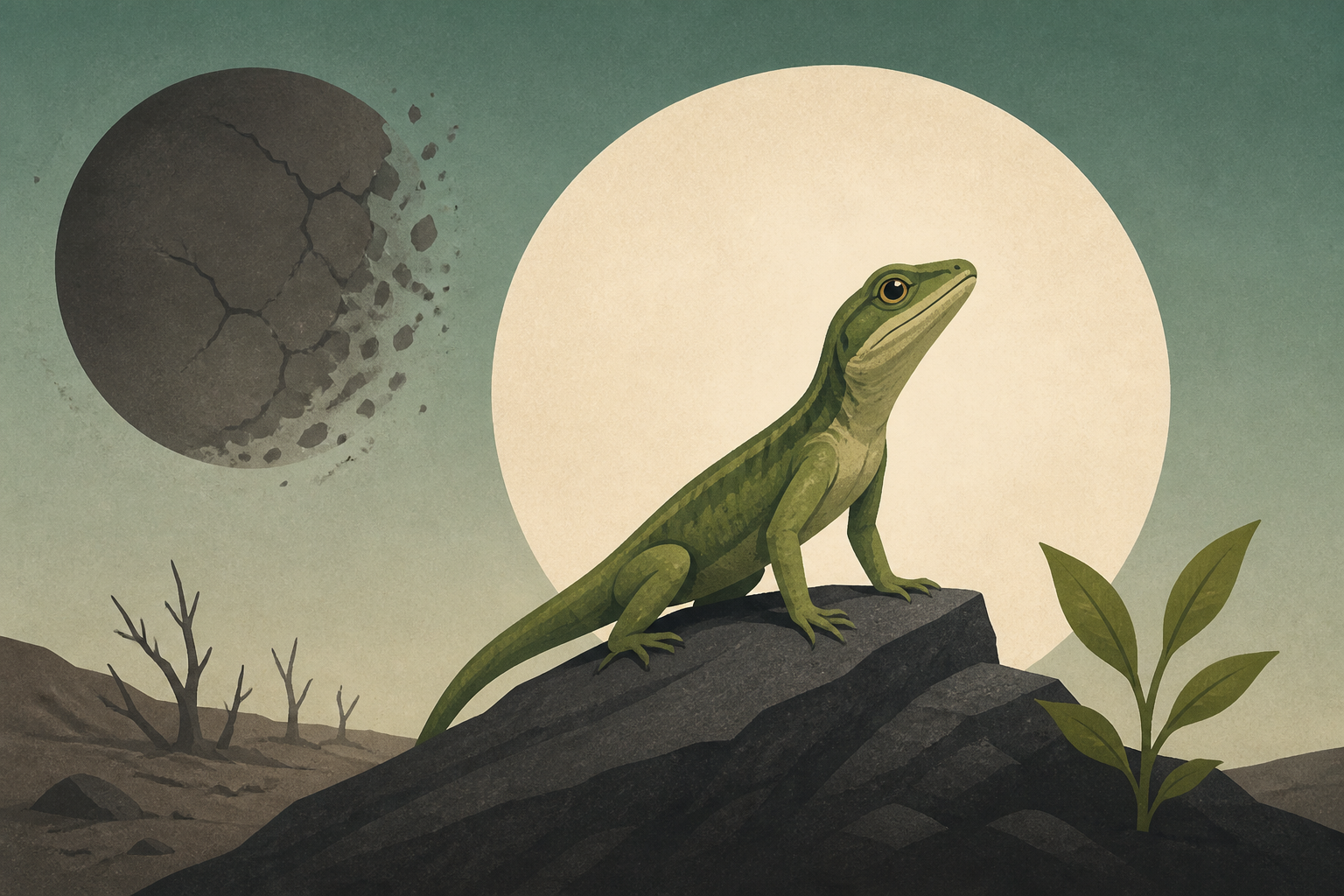 The ‘Blessed Lizard’ That Inherited the Earth After Its Worst Apocalypse