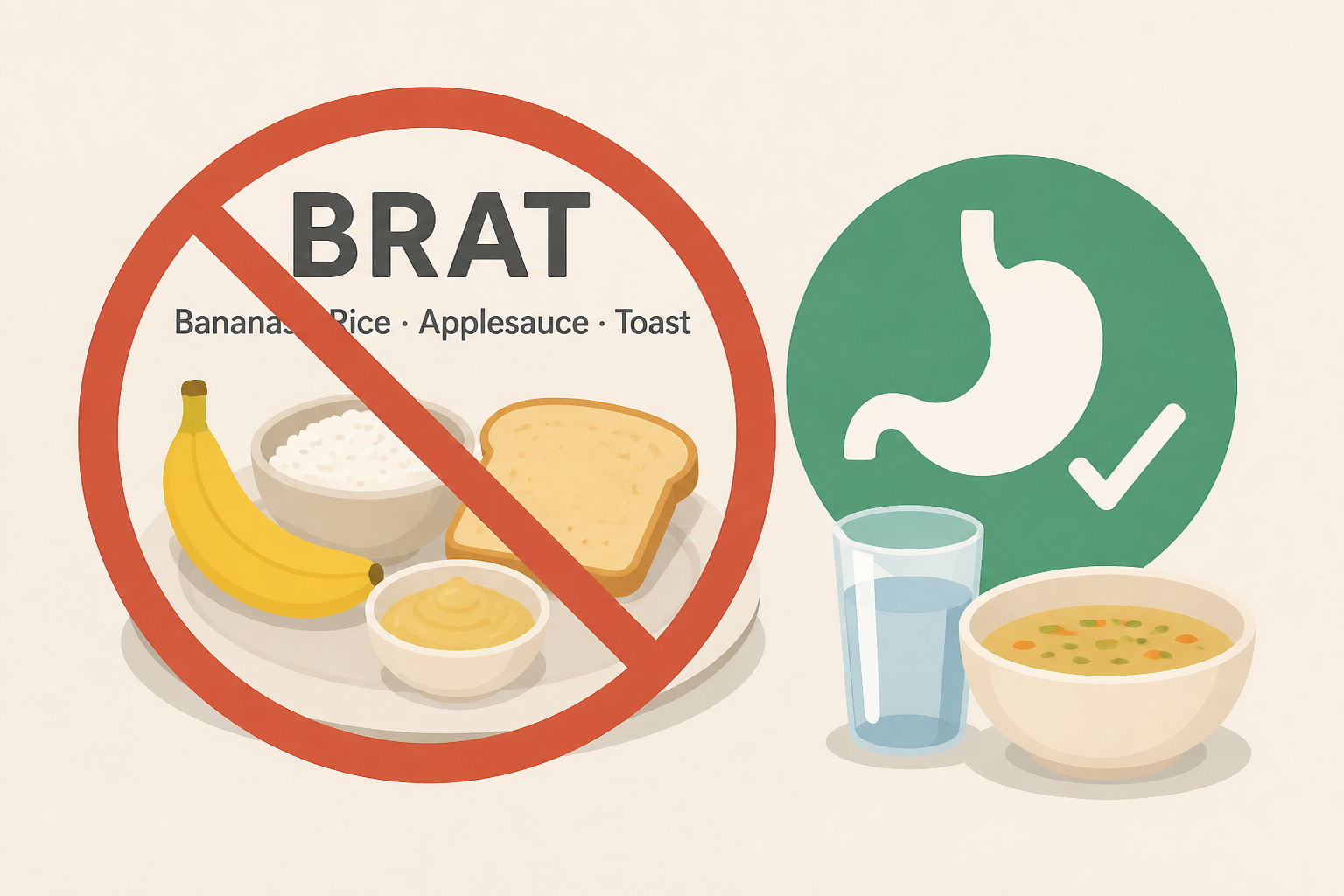Why Experts No Longer Recommend the BRAT Diet for Diarrhea and Nausea