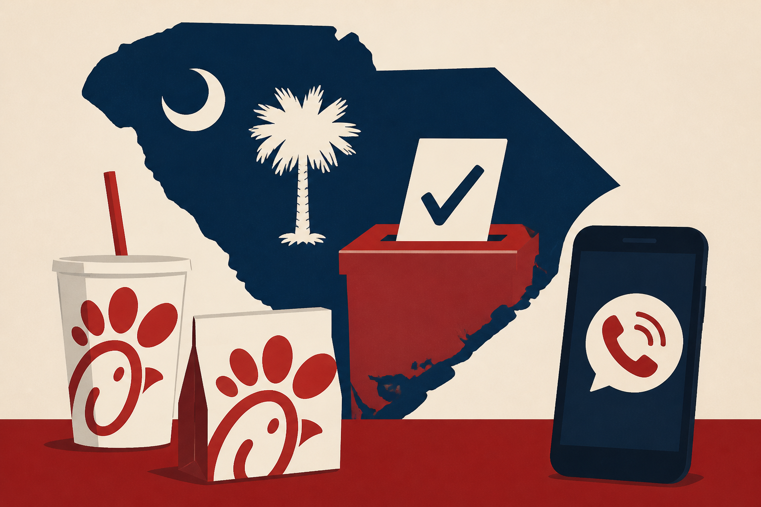 South Carolina Senate Runoff Kicks Off With Chick-fil-A and Trump Calls
