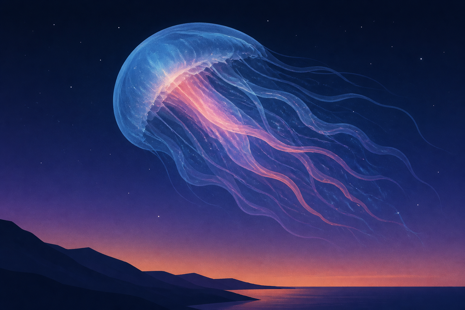 Huge 'space jellyfish' to light up California skies tonight