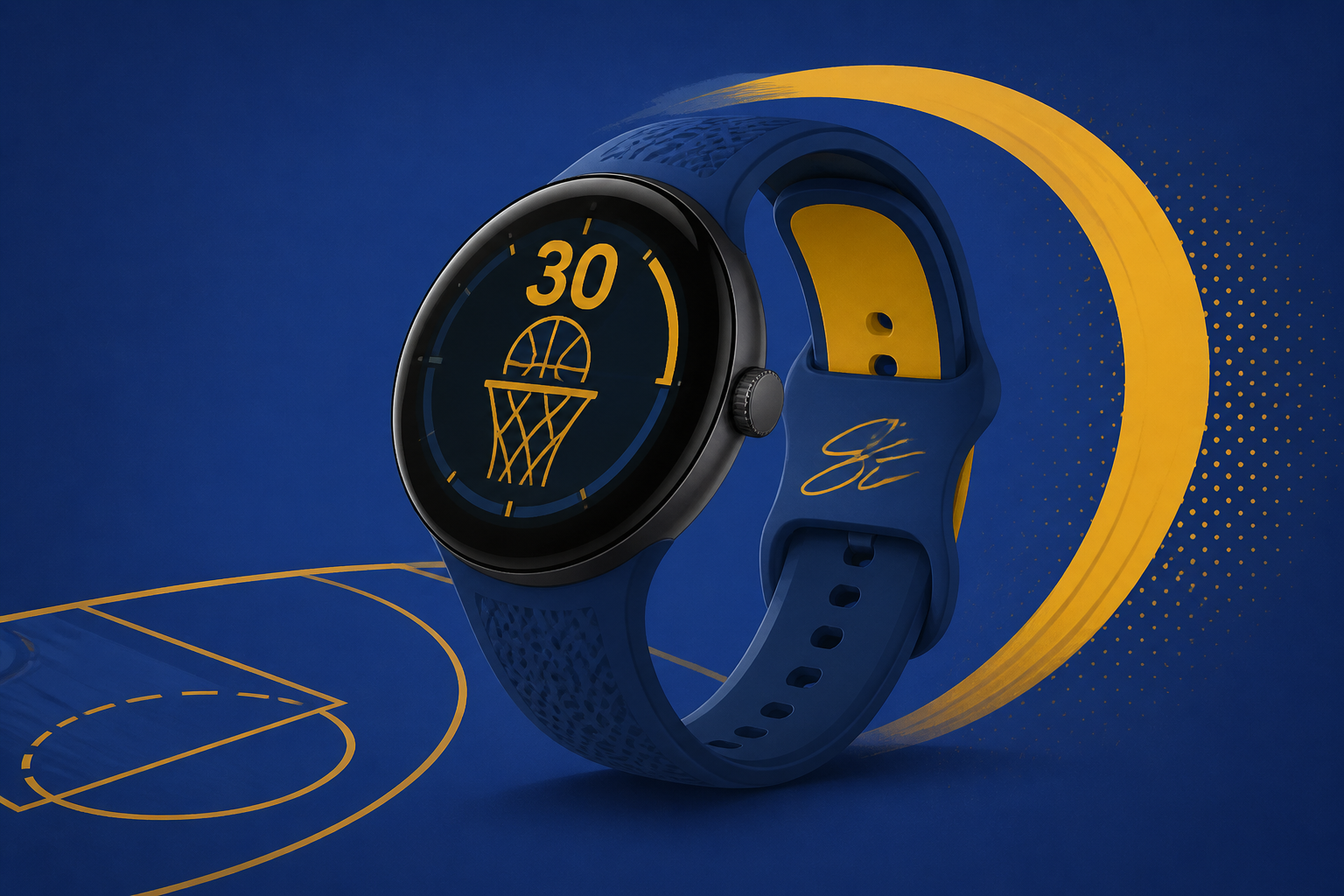 Pixel Watch 5 'Stephen Curry Edition' gets exclusive band and watchface