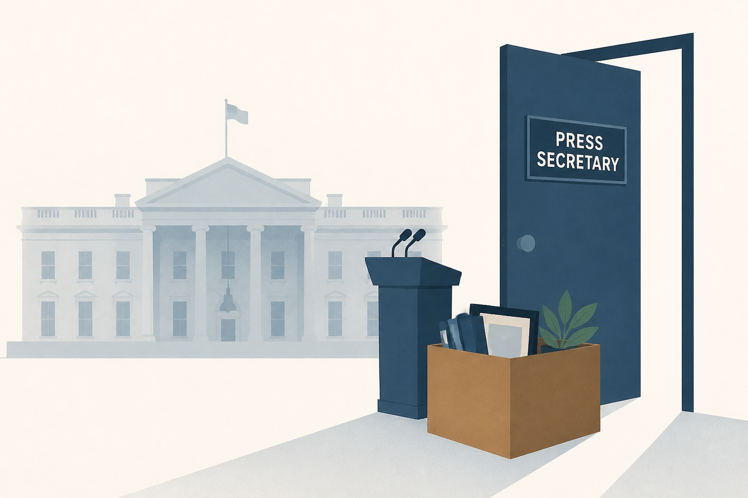 Karoline Leavitt is leaving her role as Trump's White House press secretary