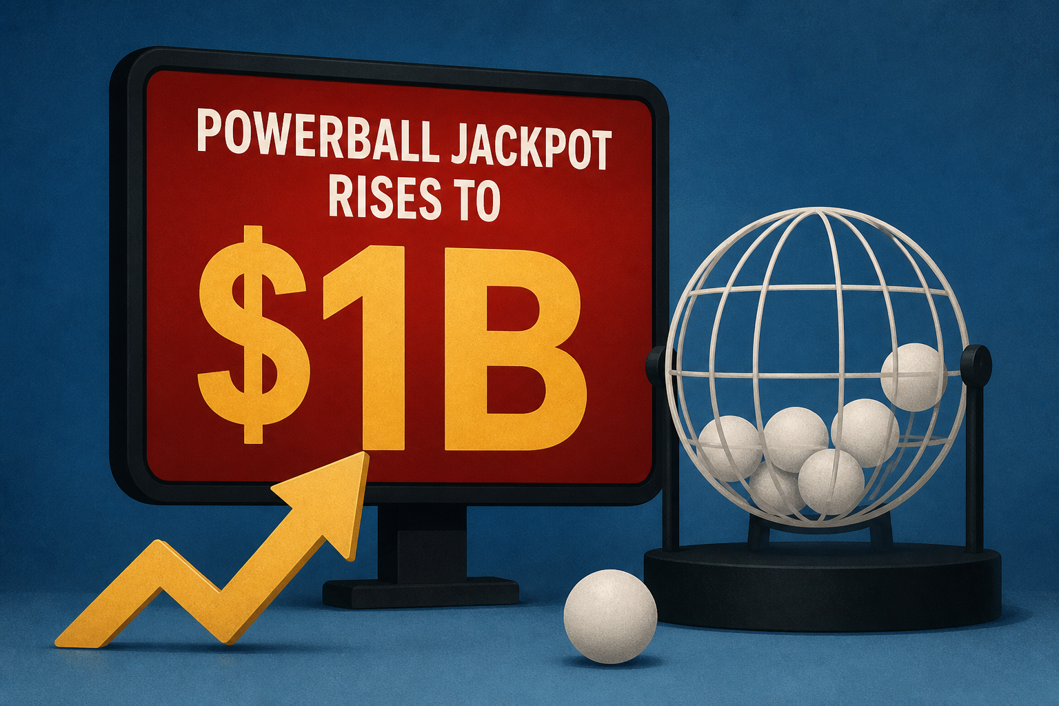Powerball jackpot rises to $1B after Monday night's drawing ends without a big winner