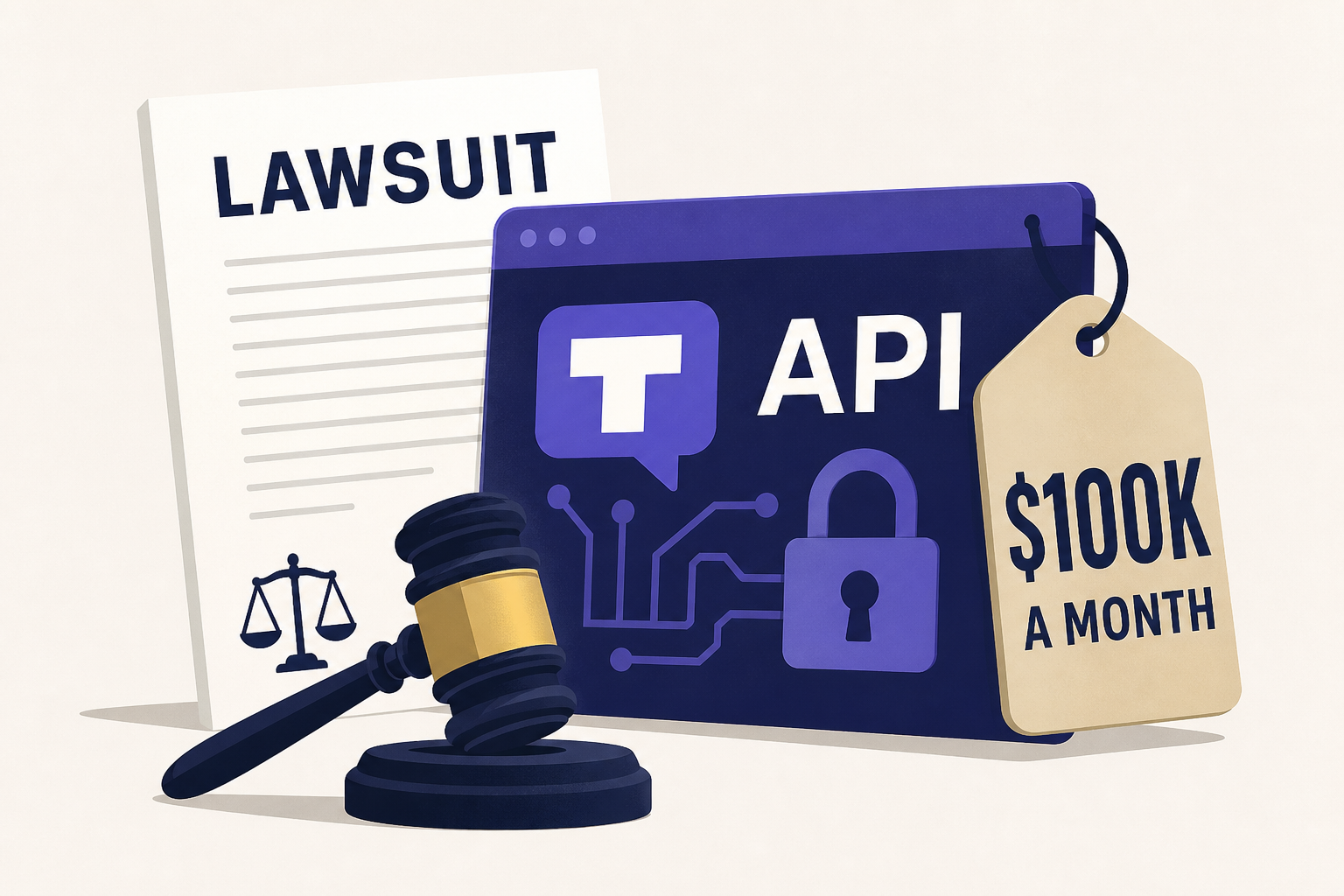 Trump sued over "brazen" scheme to sell Truth Social API access for $100K a month