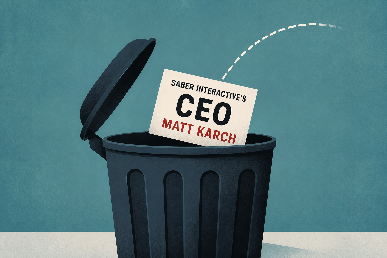 Saber Interactive's CEO Matt Karch Can Get In The Bin