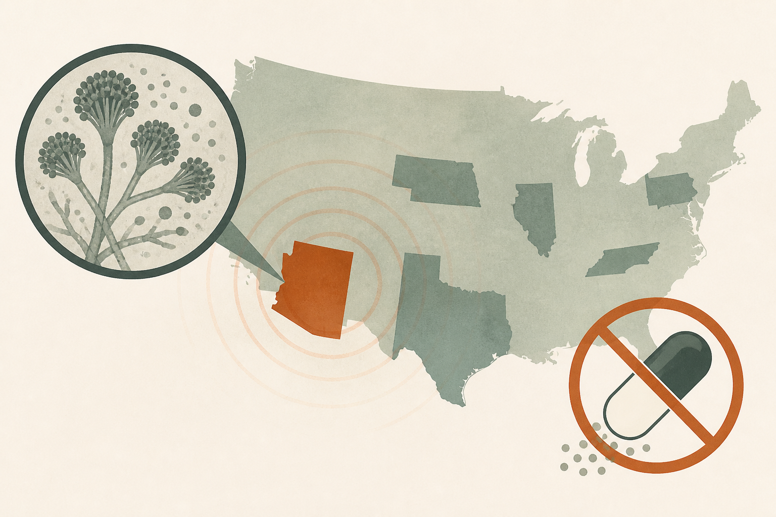 Drug-resistant fungal infection spreading in Arizona and other states