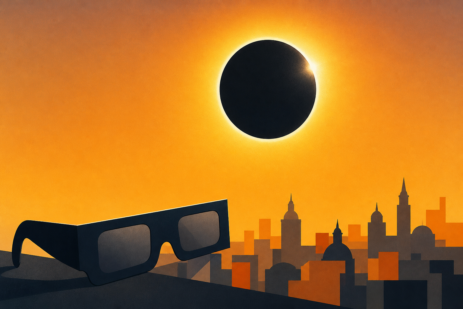 Millions crowd Spanish cities for a total solar eclipse