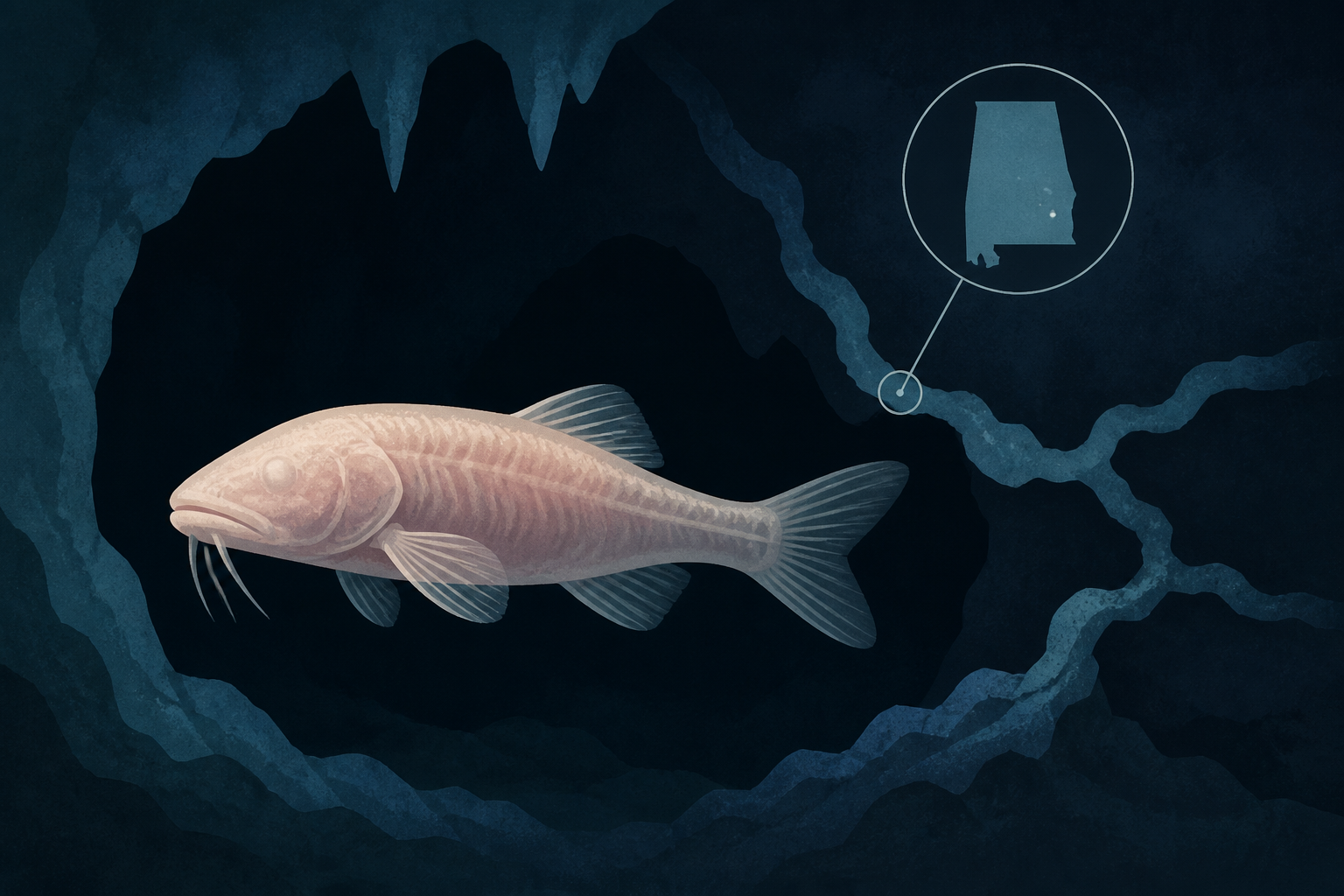 Scientists discover new 'demon cavefish' in highly-studied Alabama cave