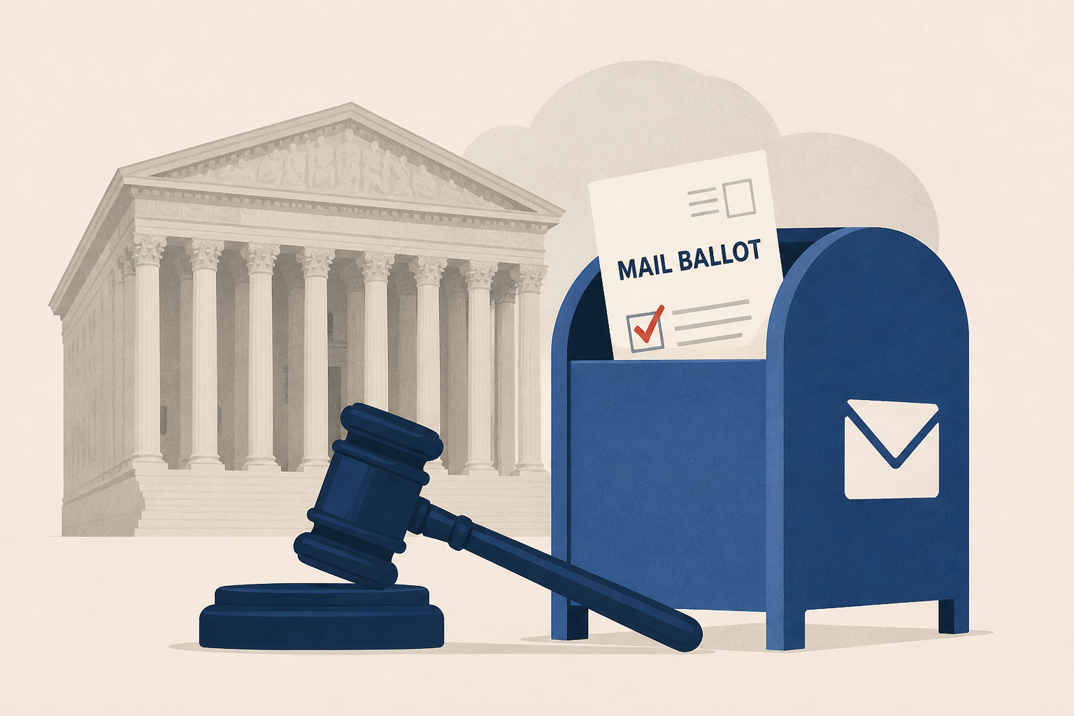 Trump again asks Supreme Court to save USPS mail ballot plan after second lower court loss