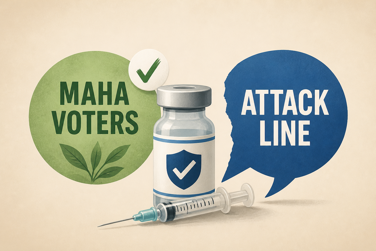 Trump's vaccine order hands some MAHA voters a win. It also gives Democrats an attack line