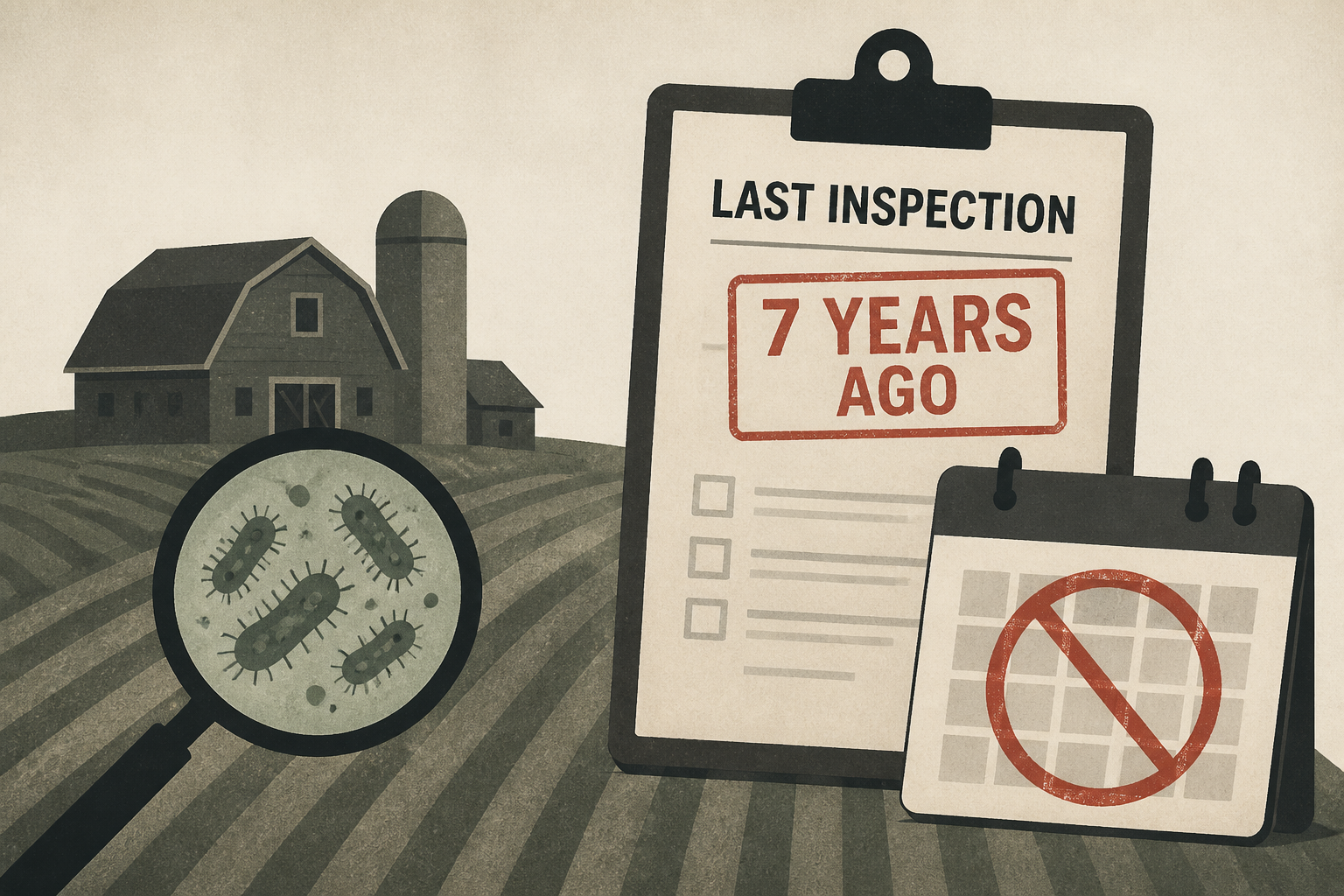 Farm linked to deadly explosive diarrhea outbreak hadn’t been inspected in 7 years: report