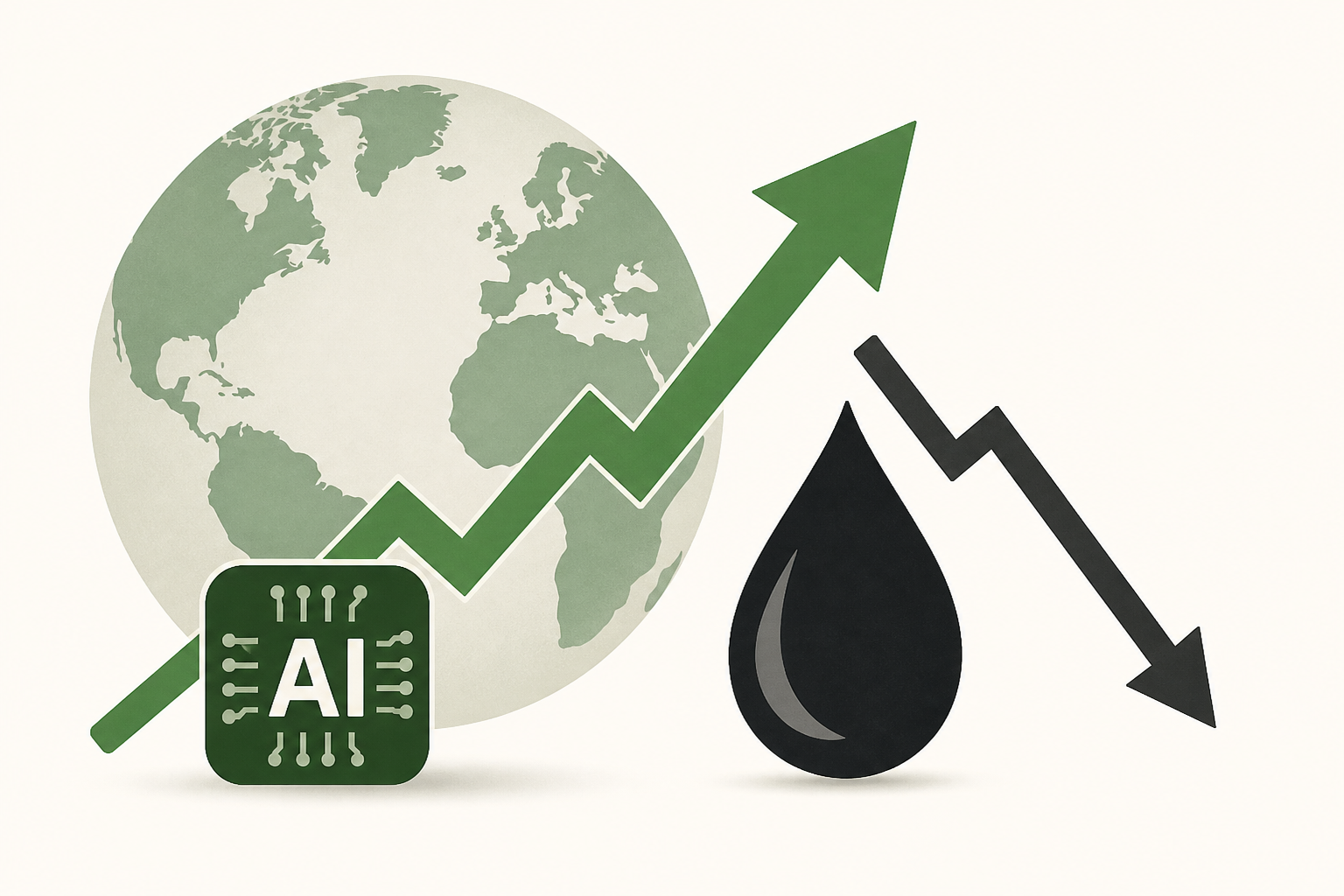 Global shares mostly rise after buying of AI-related shares and oil prices fall