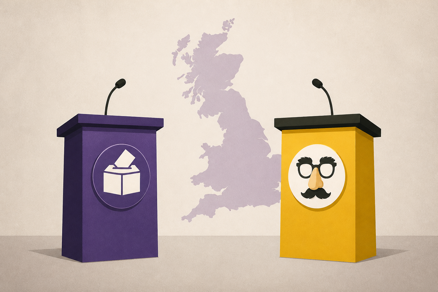 Nigel Farage faces off against joke candidate in special UK election