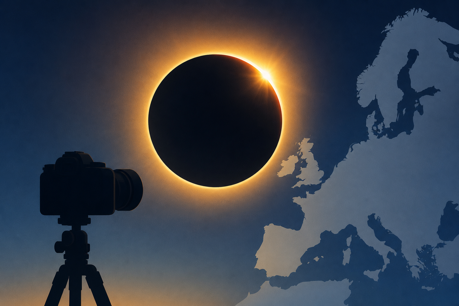 Solar eclipse 2026 in pictures: The best shots from around Europe