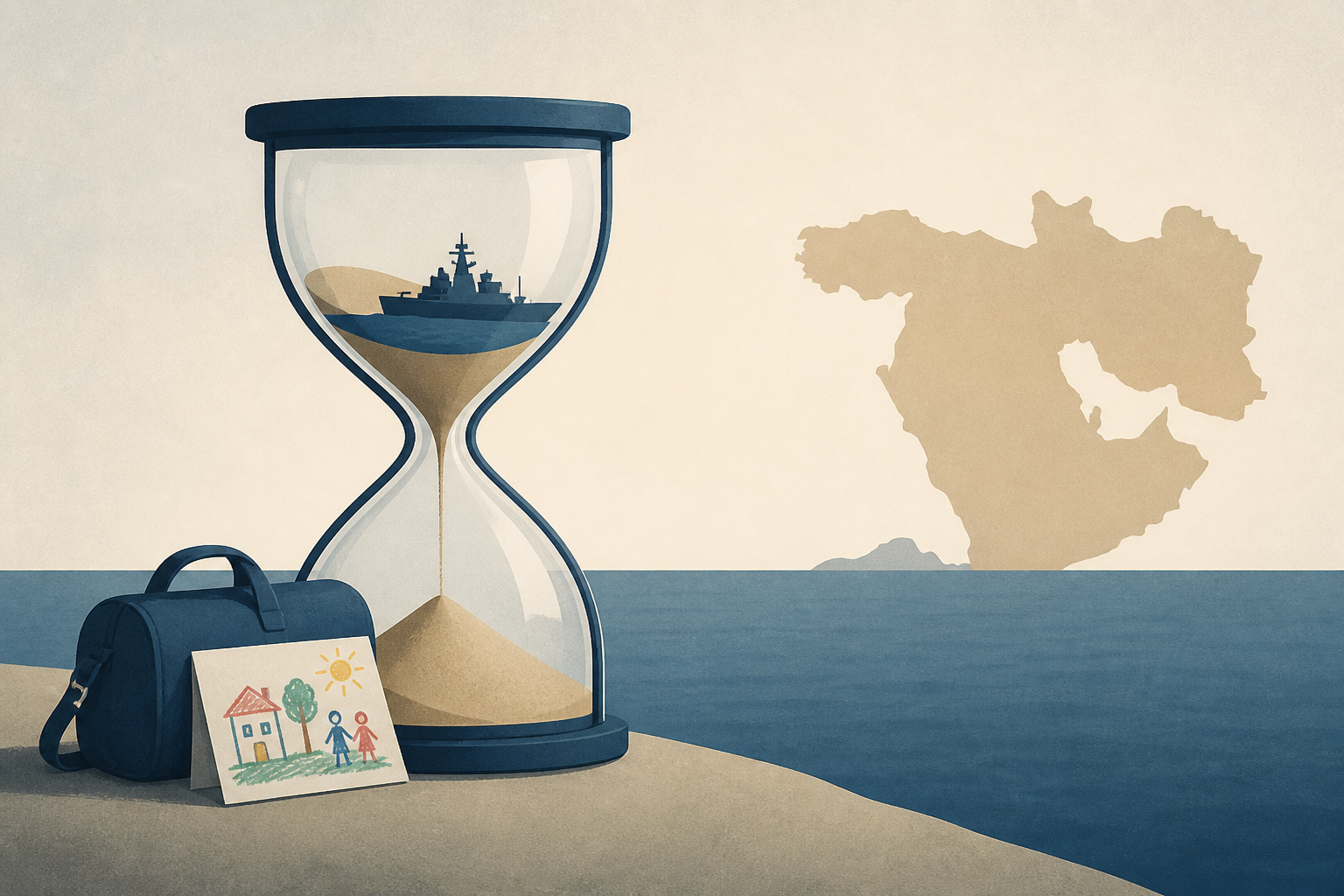 Sailors and their families have lives on pause, uncertain if they'll return to Mideast