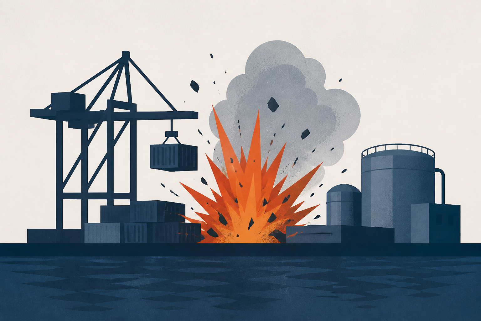 Explosion at Dutch port of Rotterdam leaves 1 dead, several injured