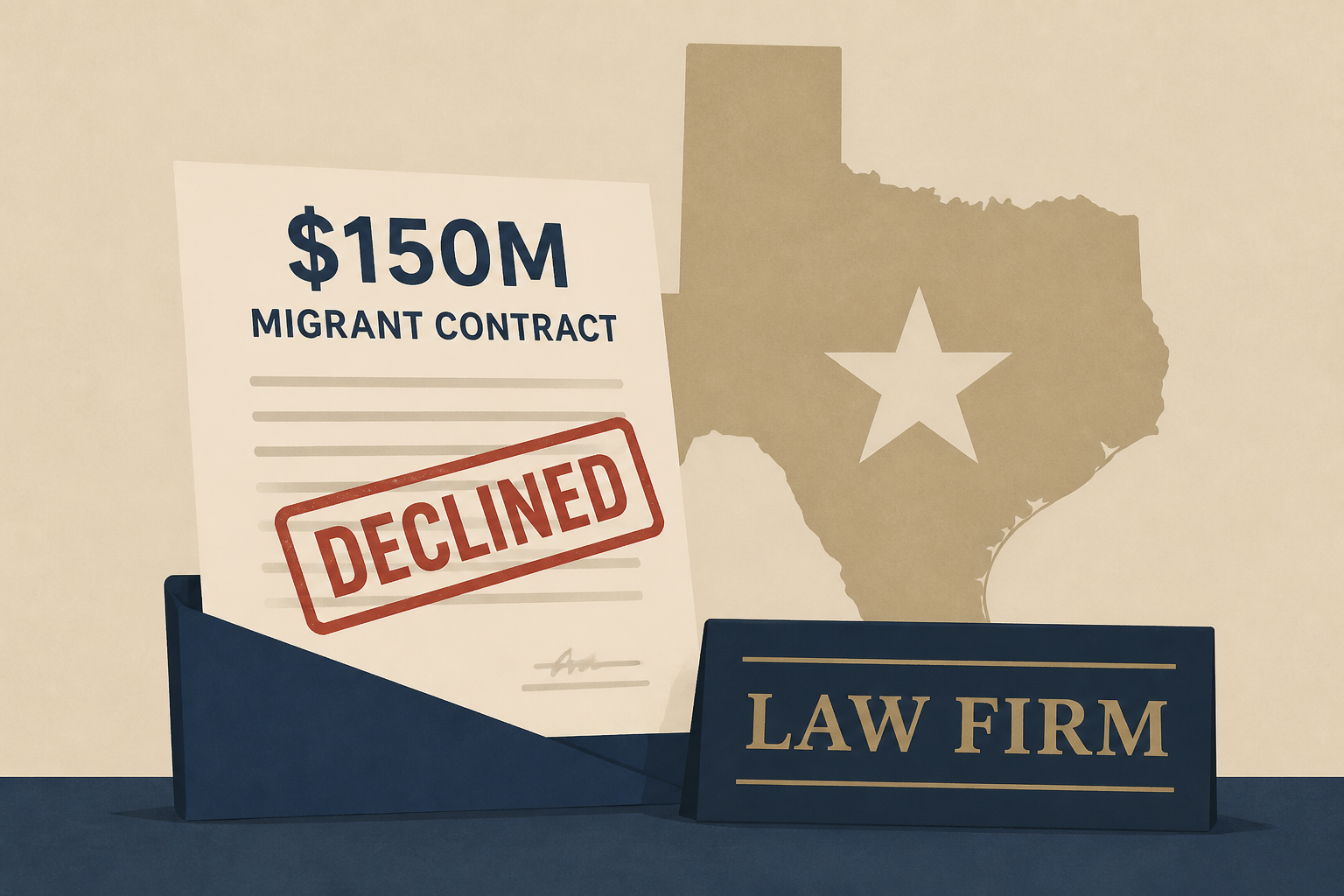 Texas law firm with Trump ties declines $150M migrant contract