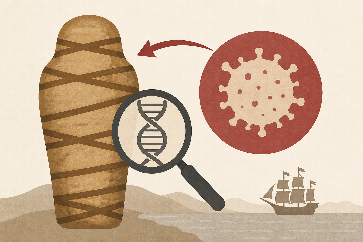 Chile mummy ancient DNA shows smallpox arrived after colonization