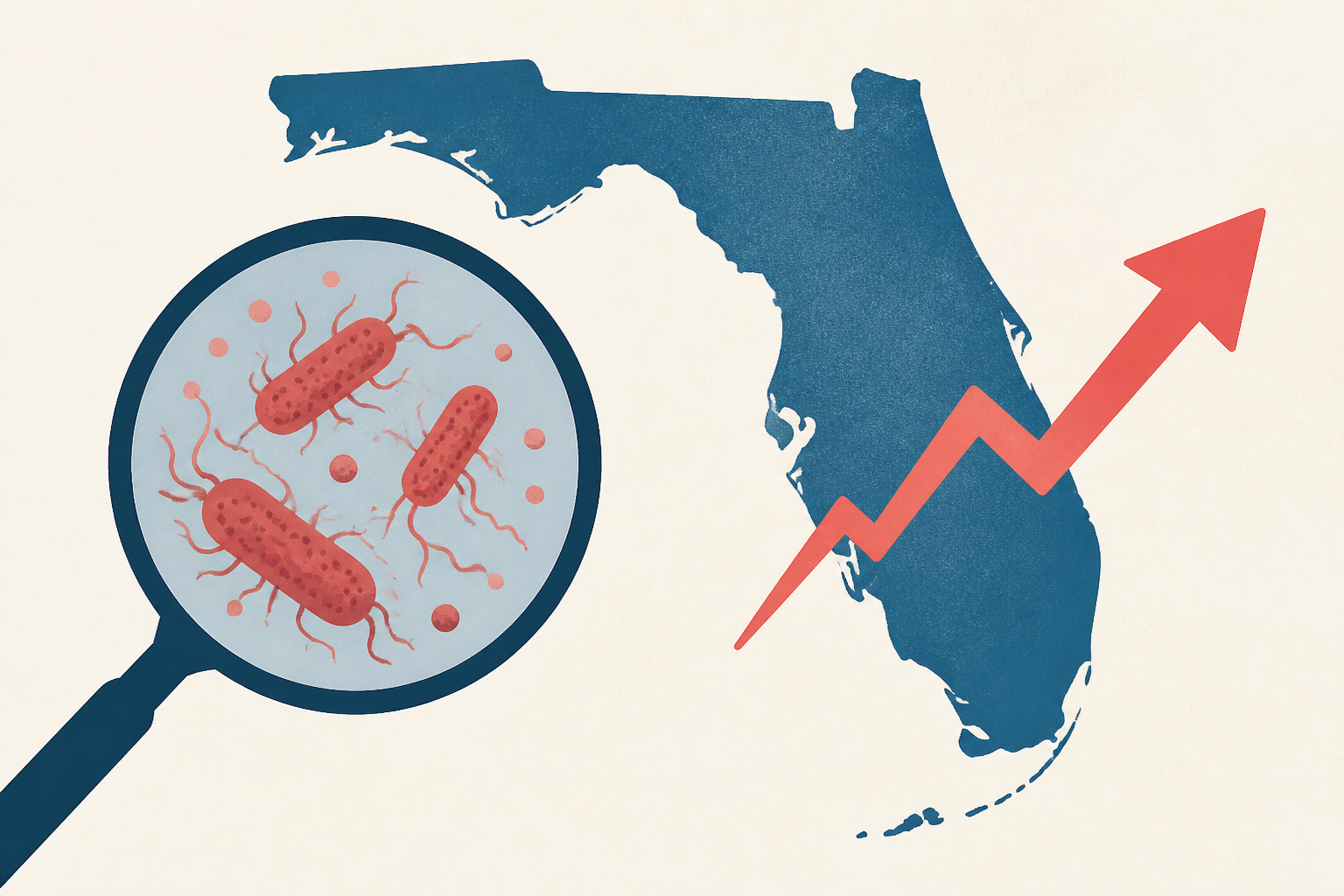 Florida woman describes flesh-eating bacteria as cases rise