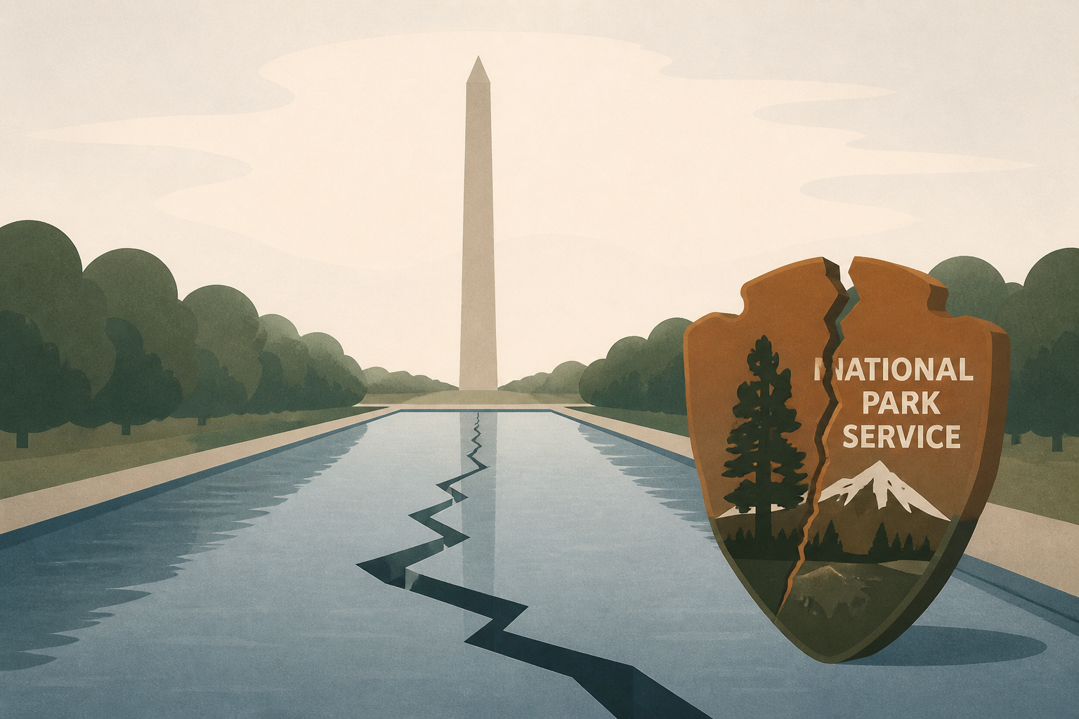 Reflecting Pool saga strains National Park Service