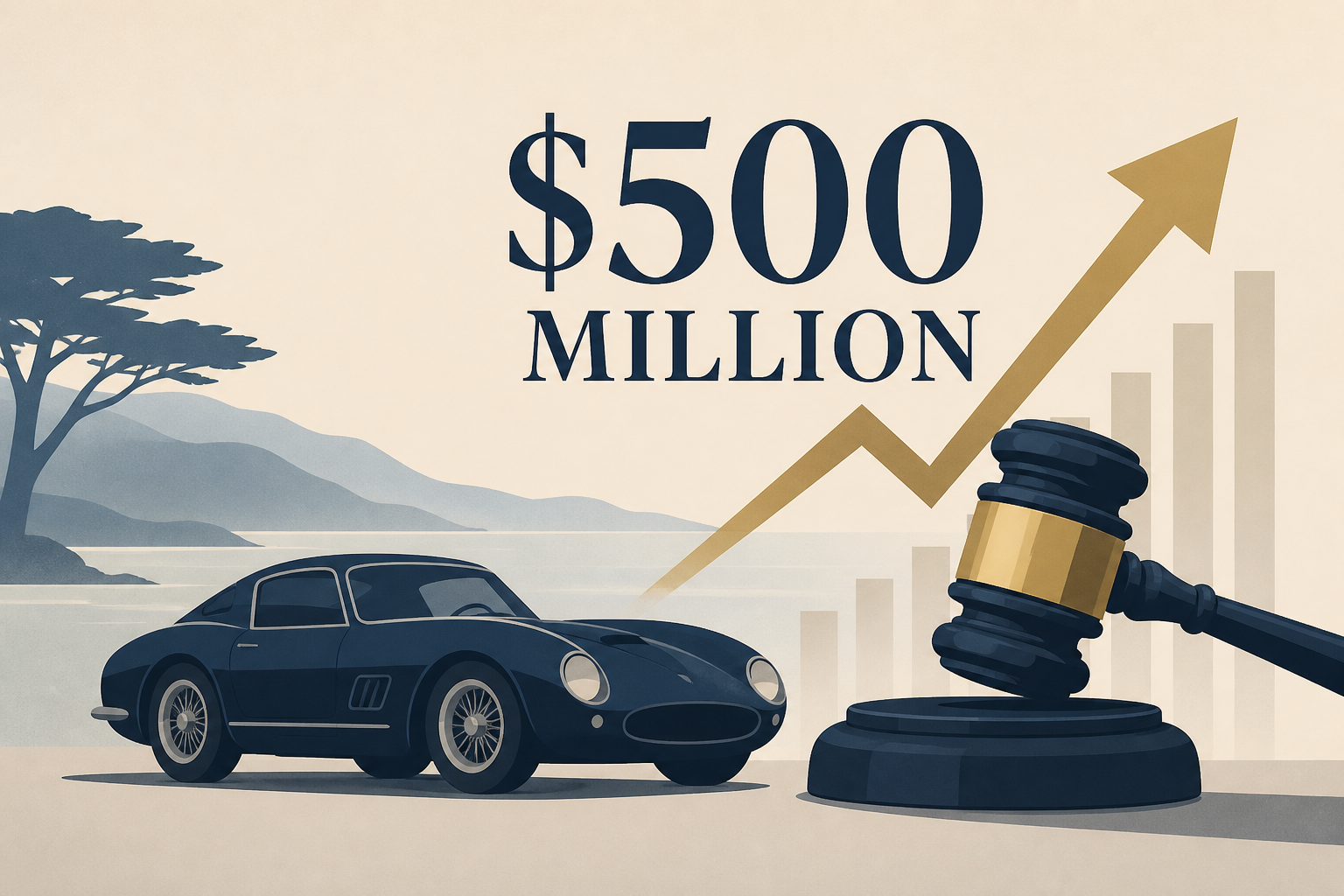 Monterey Car Week auctions could hit a record $500 million