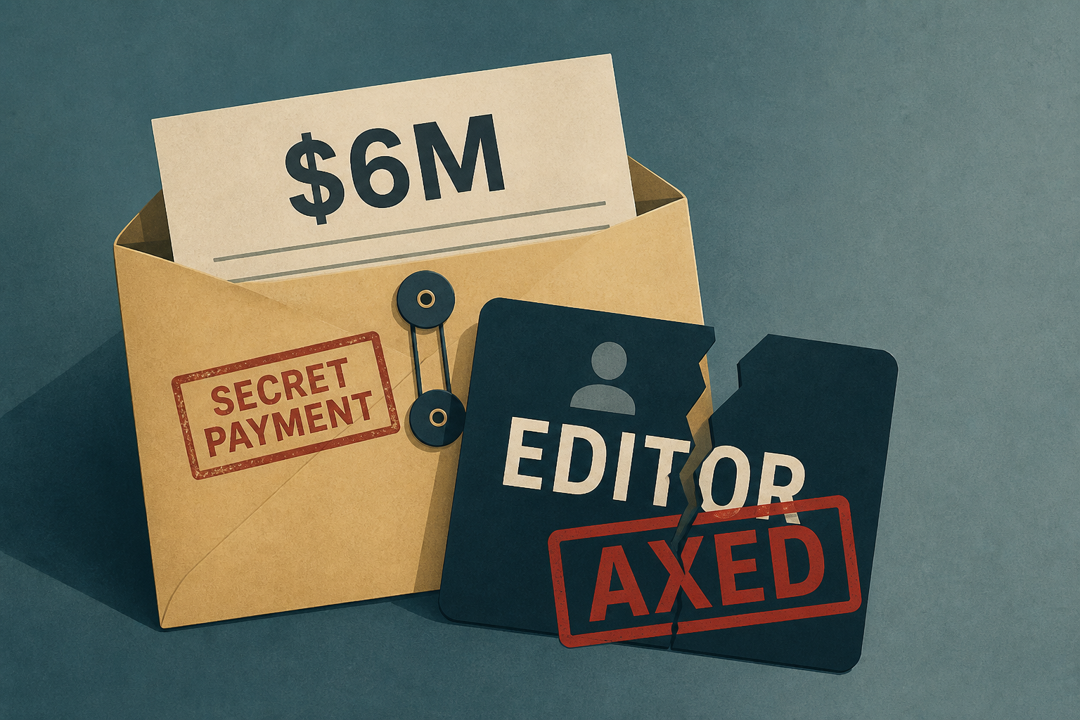 Top Forbes editor axed over secret $6M payment: report