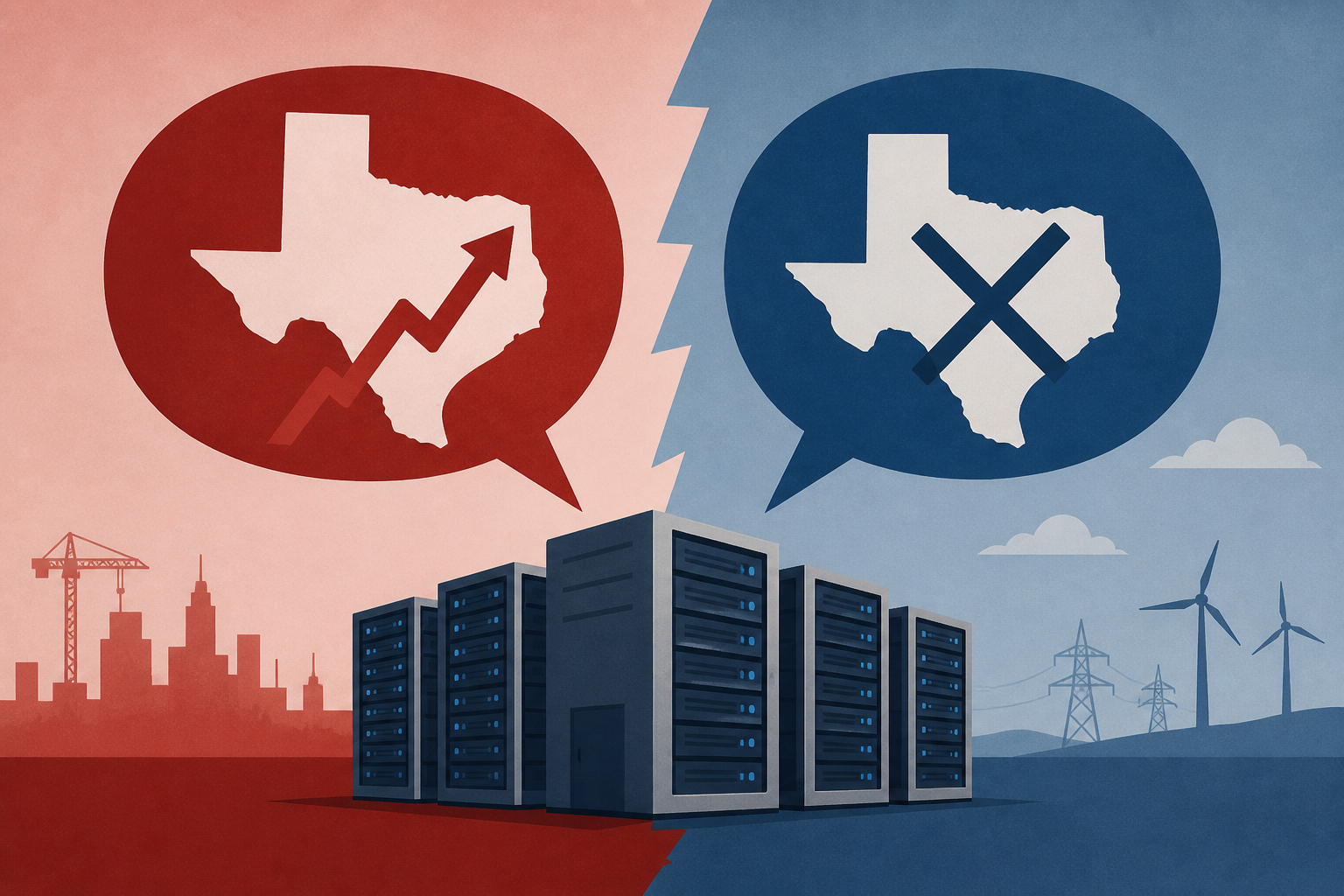 Trump and Abbott at odds over rapid expansion of Texas’ data center industry