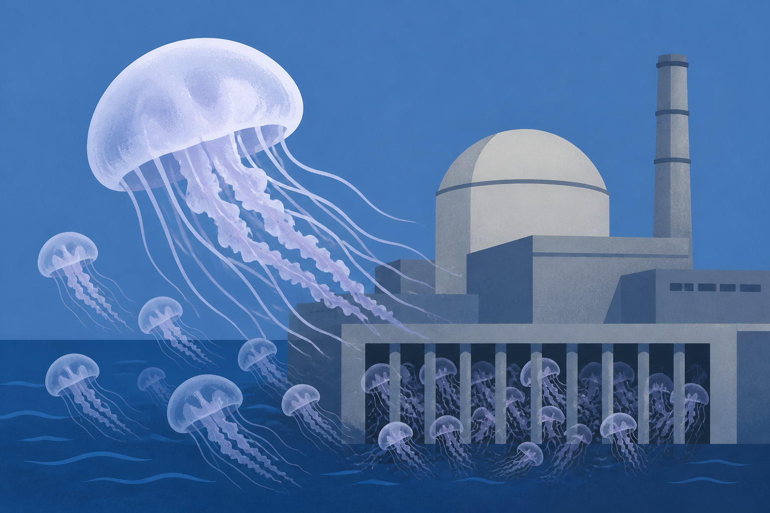 Nuclear Plant Overwhelmed by Jellyfish Again