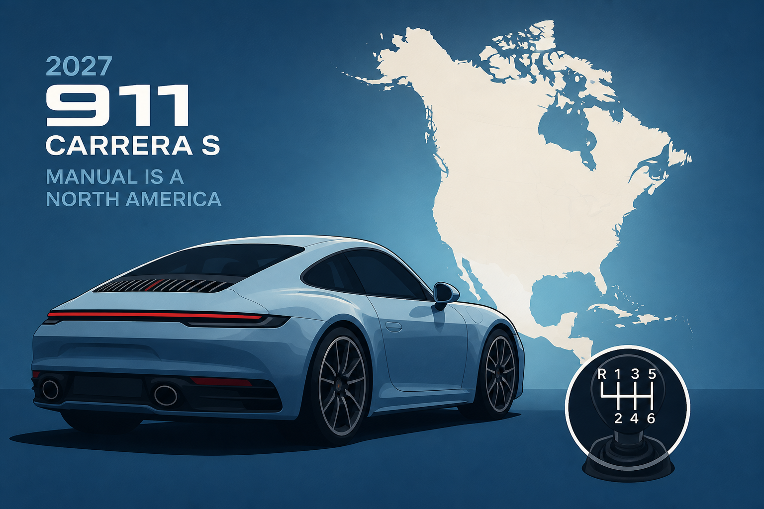 2027 Porsche 911 Carrera S Manual Is a North America