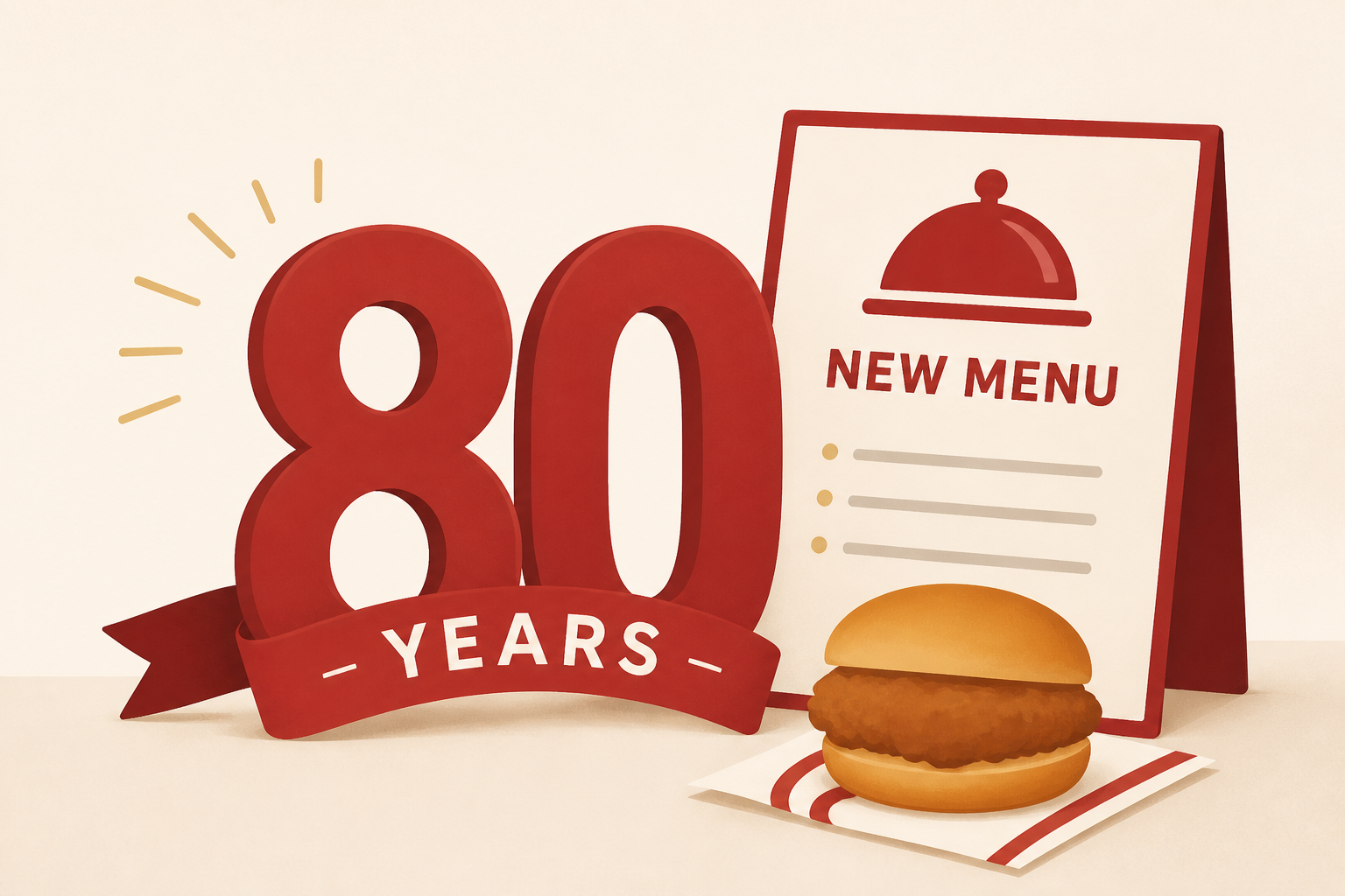 Chick-fil-A has a new menu to celebrate its 80th anniversary
