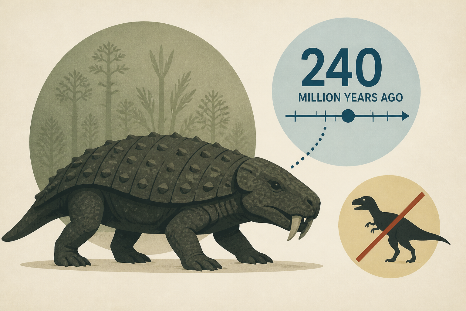 This Armored Predator Walked Earth 240 Million Years Ago, And Scientists Say It Wasn’t a Dinosaur