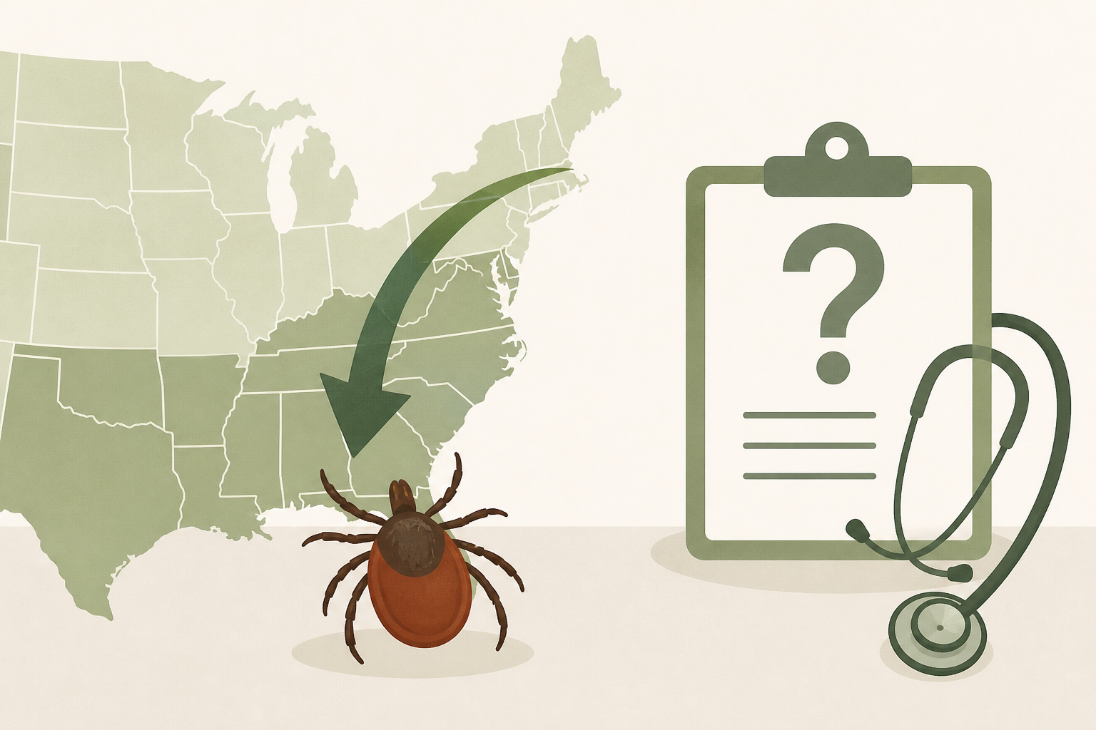 Ticks that cause Lyme and other diseases have migrated south. Are doctors ready?