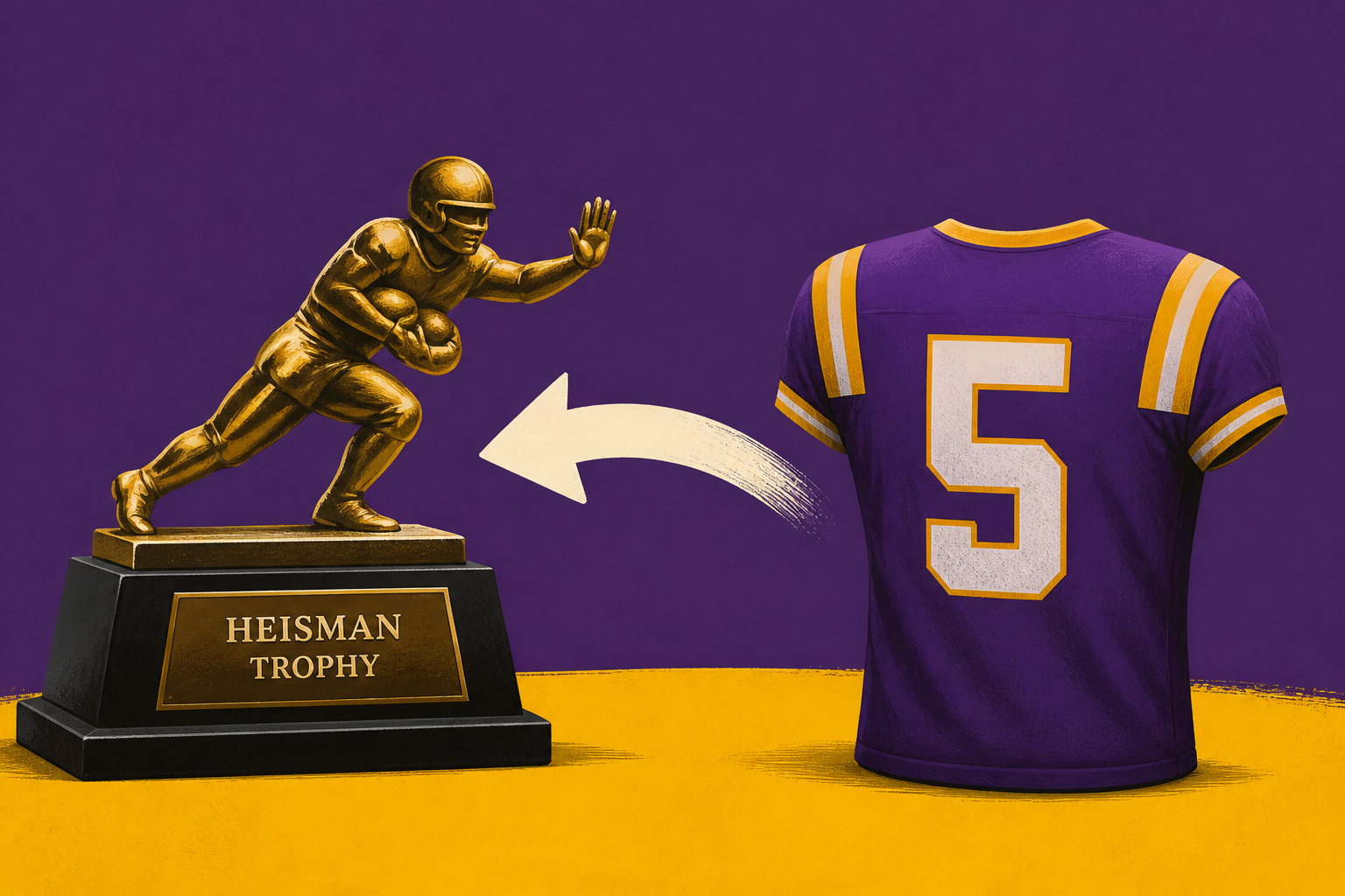 Commanders QB Jayden Daniels now reportedly wants LSU to give back his Heisman Trophy over another player wearing No. 5