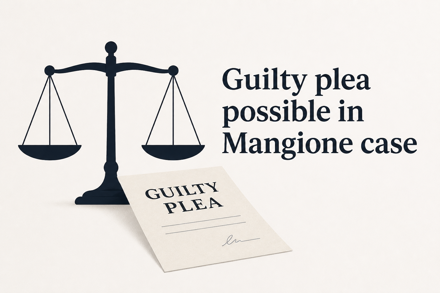 Guilty plea possible in Mangione case : NPR