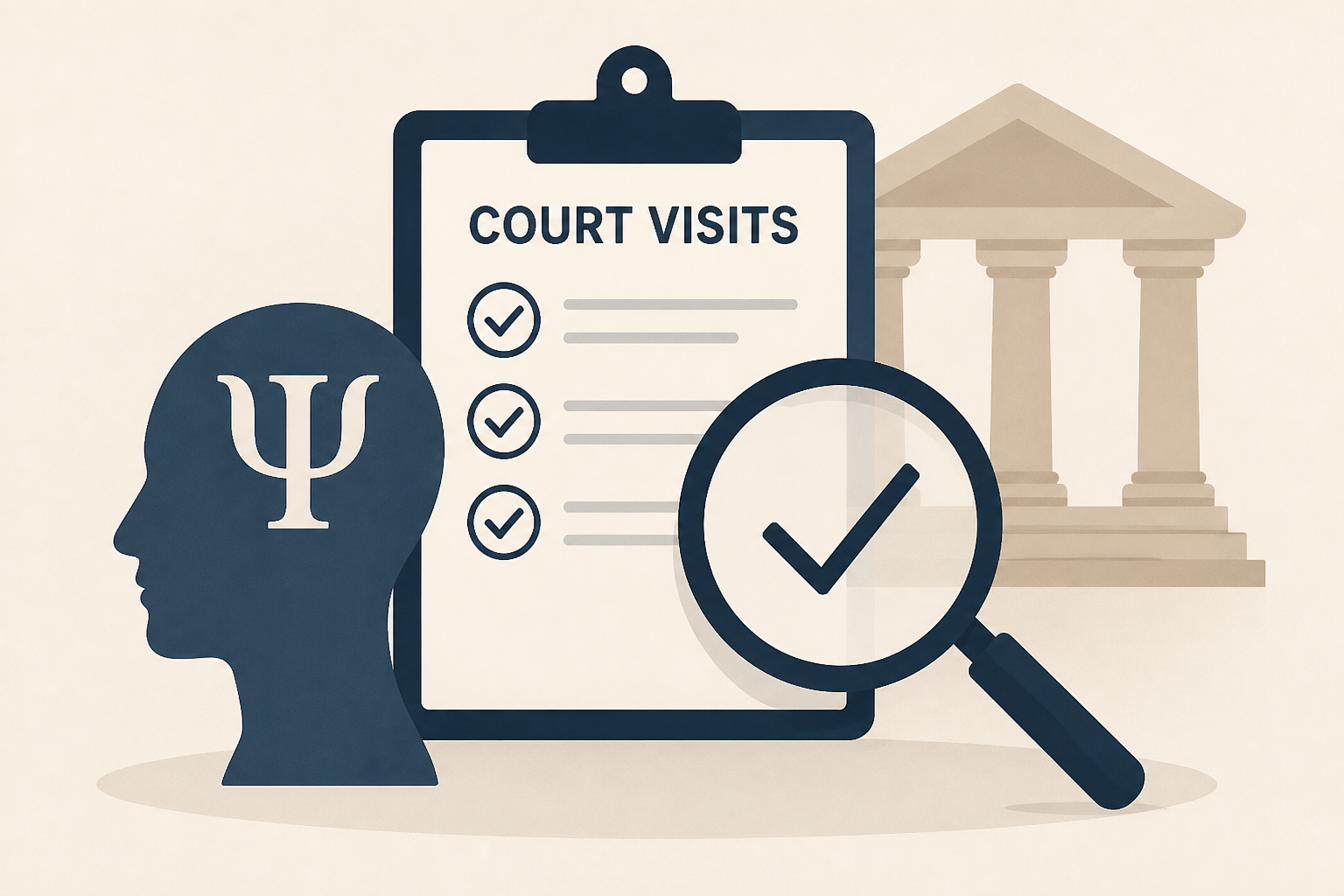 Psychologist's court visits to be reviewed