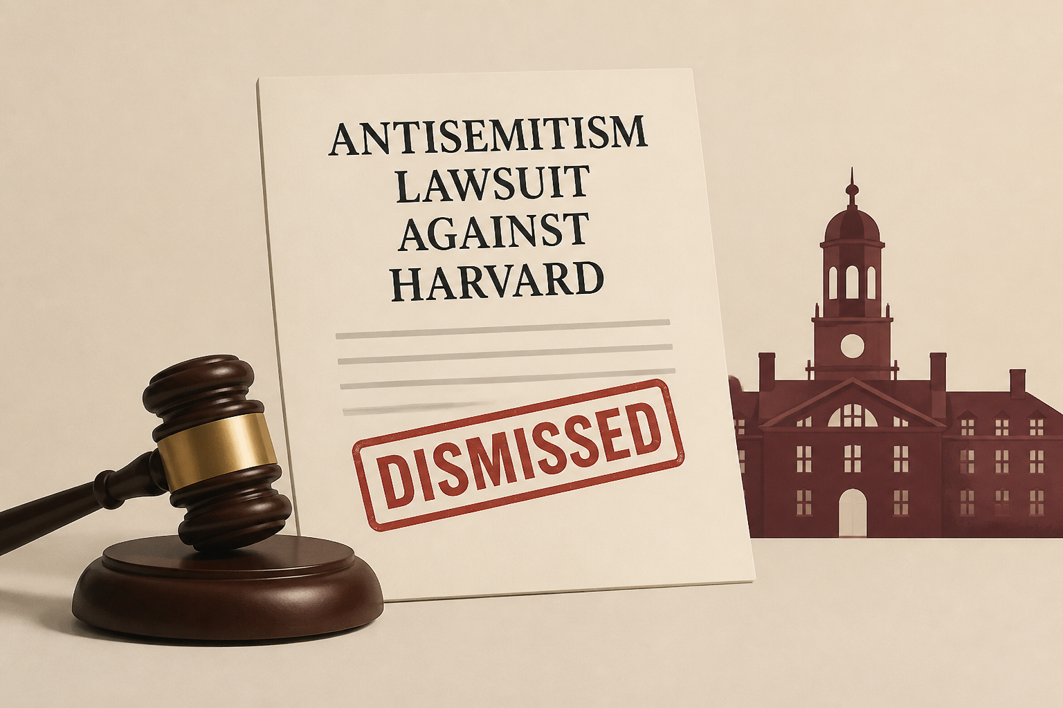 Trump's antisemitism lawsuit against Harvard is dismissed