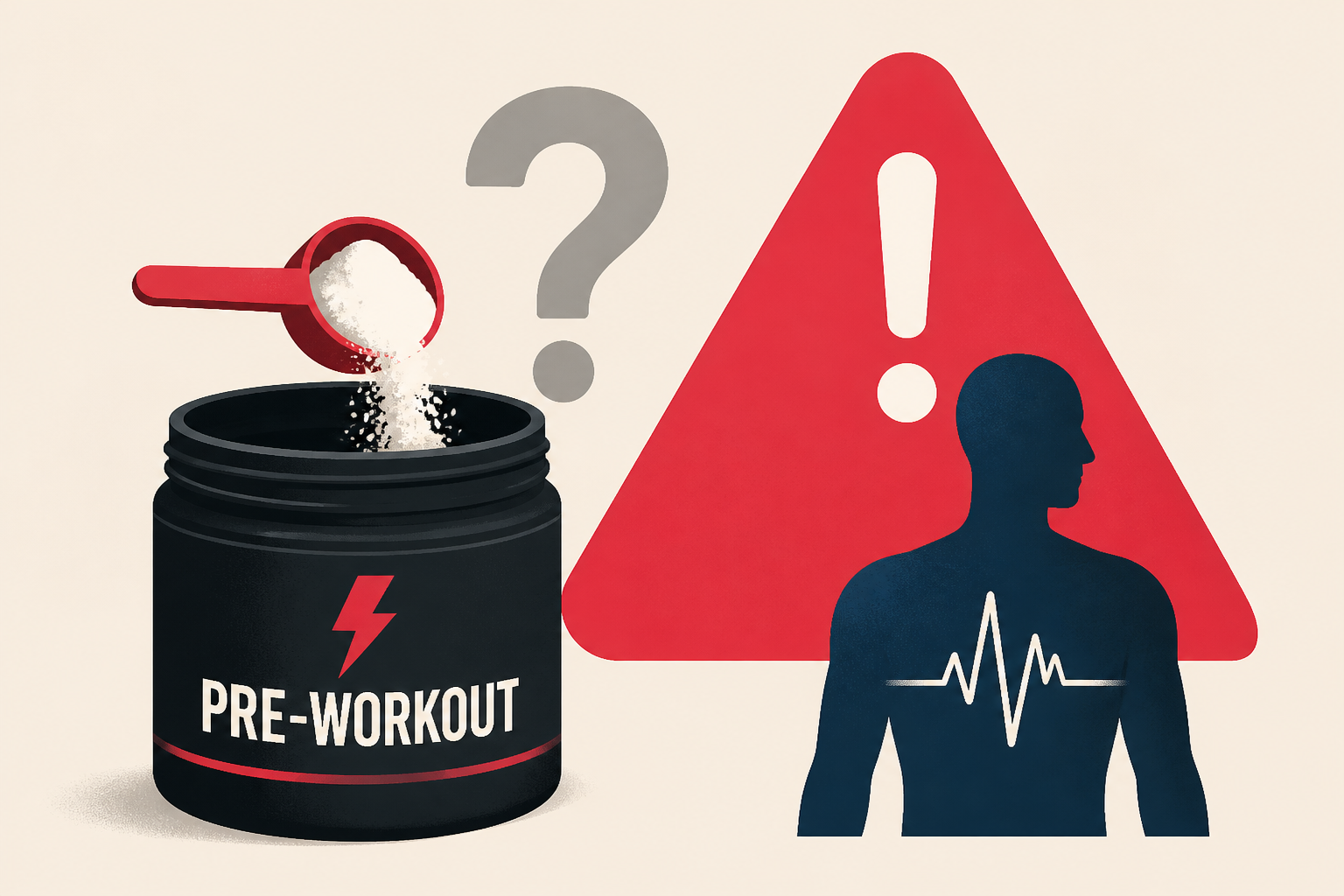 Why 'dry scooping' pre-workout may not give you a boost in the gym - and can put your health at risk
