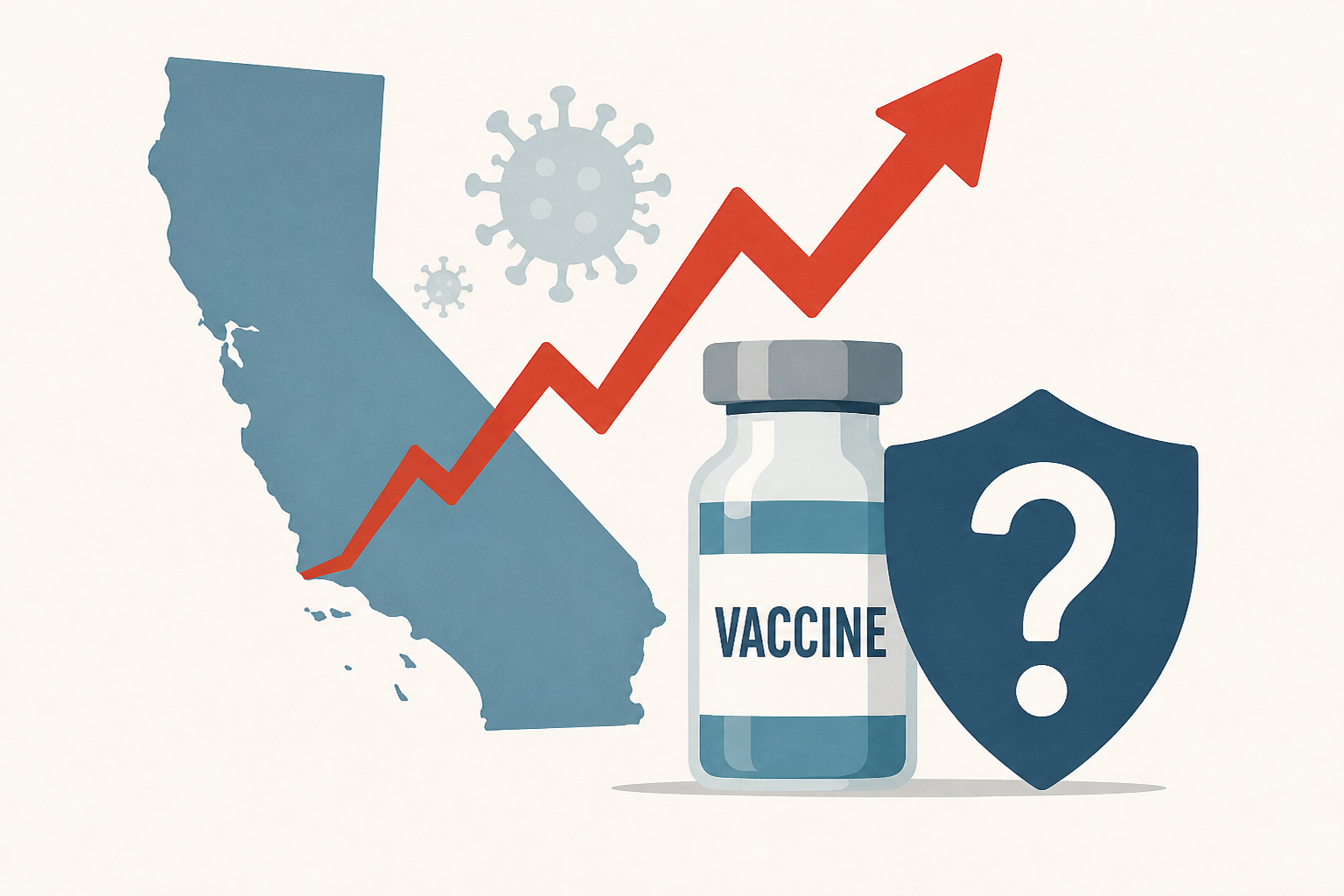 COVID is surging in California. Should you get vaccinated now?