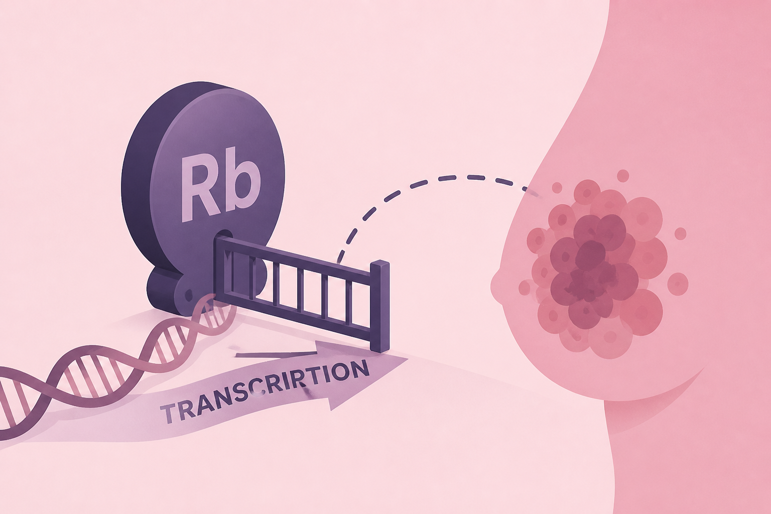 Rb-driven transcription limits its tumour-suppressive effects in breast cancer