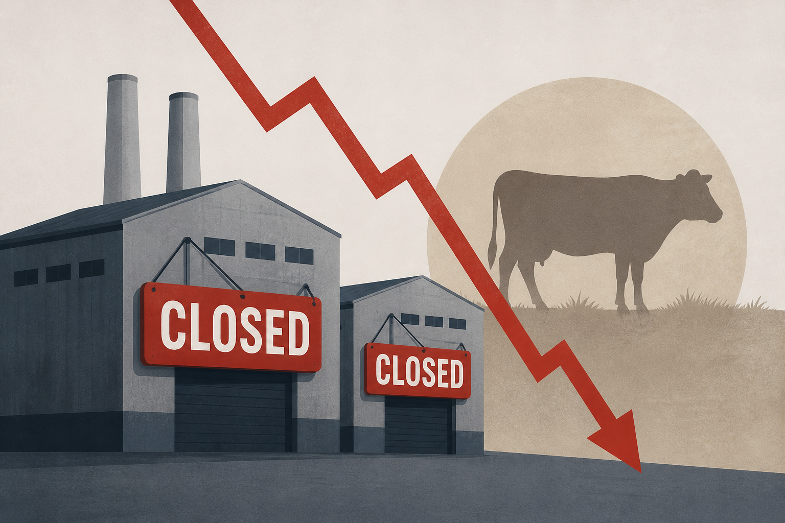 Tyson Foods to shutter 2 facilities amid cattle shortage