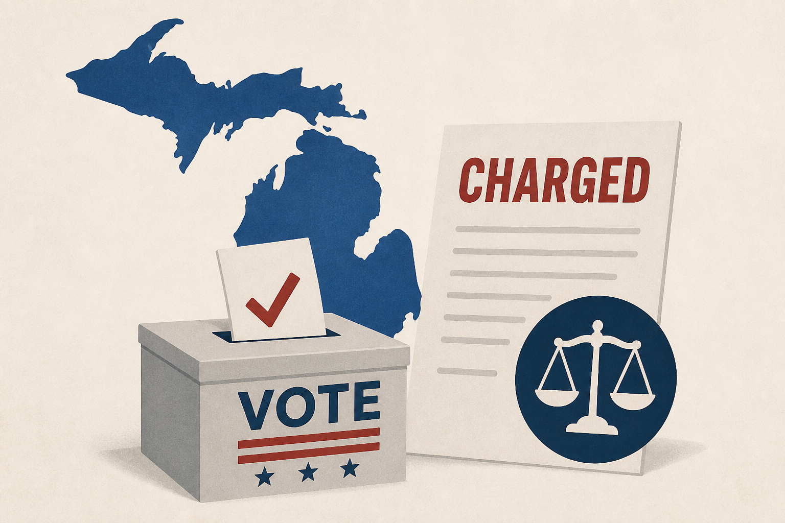 Five non-citizens charged after voting in Michigan's 2024 election
