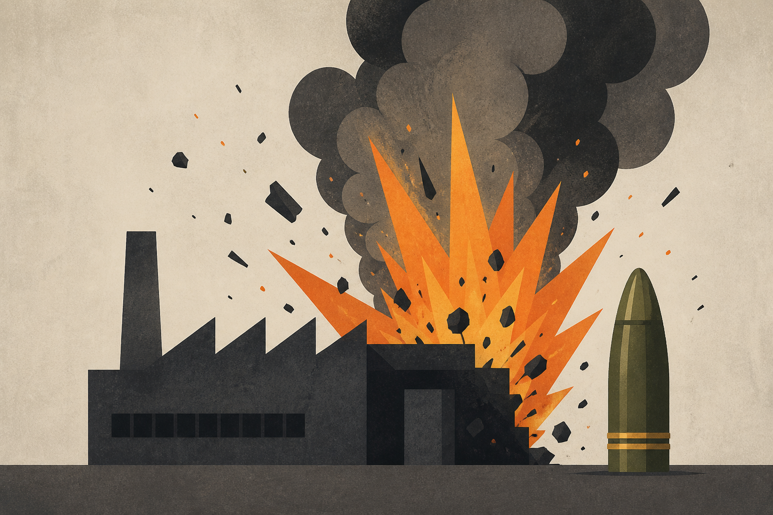 Massive explosion rocks Italian ammunition plant that produces artillery for Ukraine